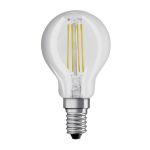 Osram Retrofit LED E14 Kugel Fadenlampe Klar 4W 470lm - 840 Kaltweiß | Ersatz für 40W