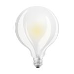 Ledvance Classic LED E27 Globe Fadenlampe Matt 6.5W 806lm - 827 Extra Warmweiß | Ersatz für 60W