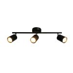 Nordlux Explore 3 Metall und Ceramic Schwarz | Geeignet für 3x GU10