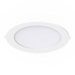 Noxion LED Downlight Slim V2.0 24W 2400lm 120D - 830 Warmweiß | 225mm - Ausschnitt 200mm - IP44 - Dali Dimmbar 