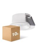 Mehrfachpackung 10x Ledvance LED  SPOT AIR ADJUST Aluminium  4W 320lm 36D - 930 Warmweiß | Ausschnitt 68mm - IP23 - Höchste Farbwiedergabe -  Dimmbar
