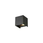 D'Lite Nova Wandleuchte Aluminium Schwarz 4.9W 480lm - 830 Warmweiß | IP54 - Schwenkbar Angle