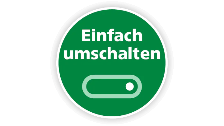 Philips CoreLine einfach umschalten